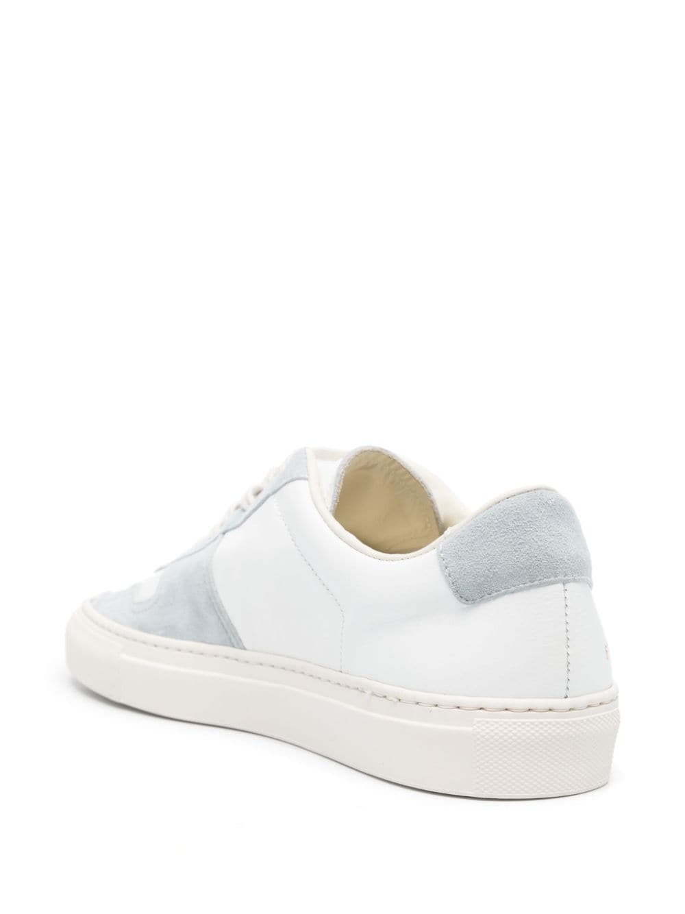 Shop Common Projects Panelled Leather Sneakers In Blue