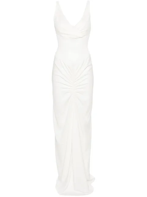 Christopher Esber Fusion Fold ruched maxi dress