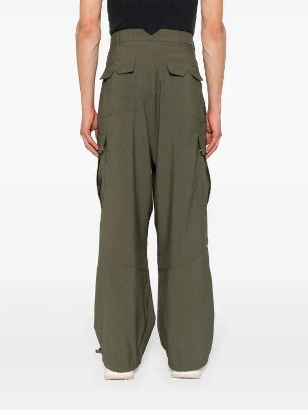 【関税込み】Rhude グリーン 4ポケット カーゴパンツ RHUDE ストレート カーゴパンツ | グリーン | FARFETCH JP