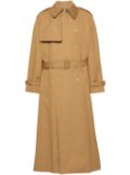 VETEMENTS double-breasted trench coat - Neutrals