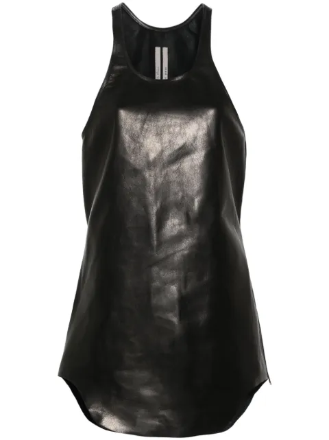 Rick Owens sleeveless leather top