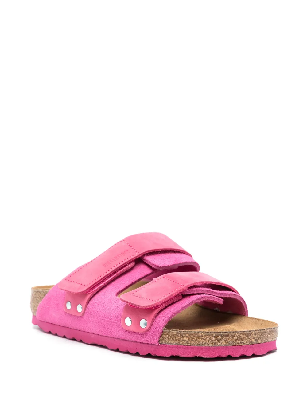 Birkenstock Sandalen met dubbele bandjes - Roze
