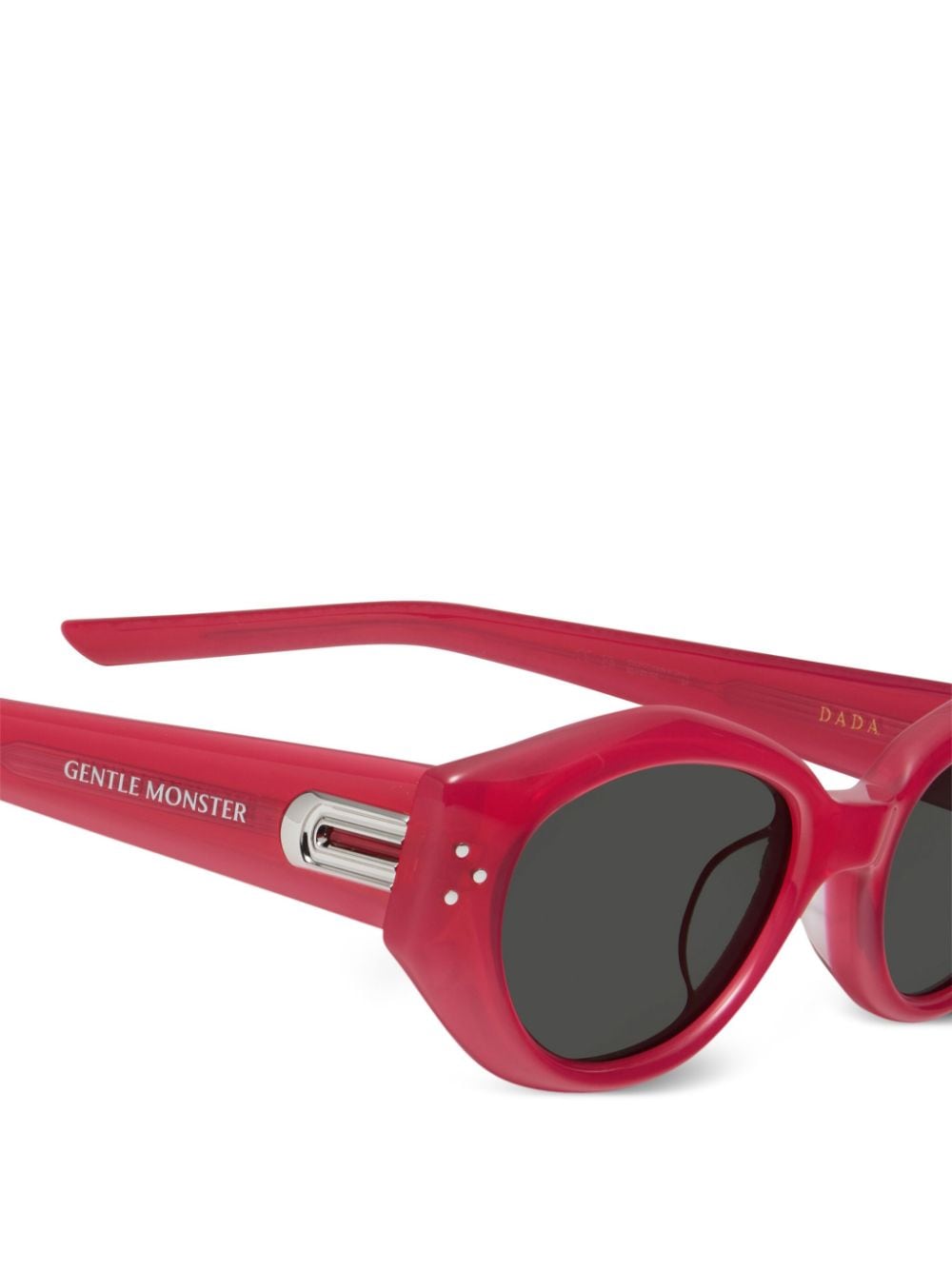 Shop Gentle Monster Dada Rc6 Sunglasses In 红色