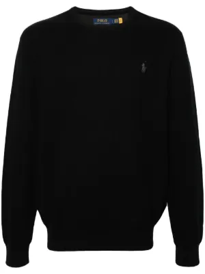 Stone Island 5100062 Light Raw Hand organic-cotton Sweater | Black