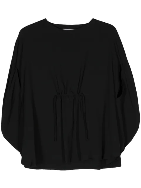 Société Anonyme Circle crepe blouse