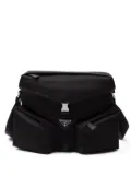 Prada triangle-logo travel bag - Black