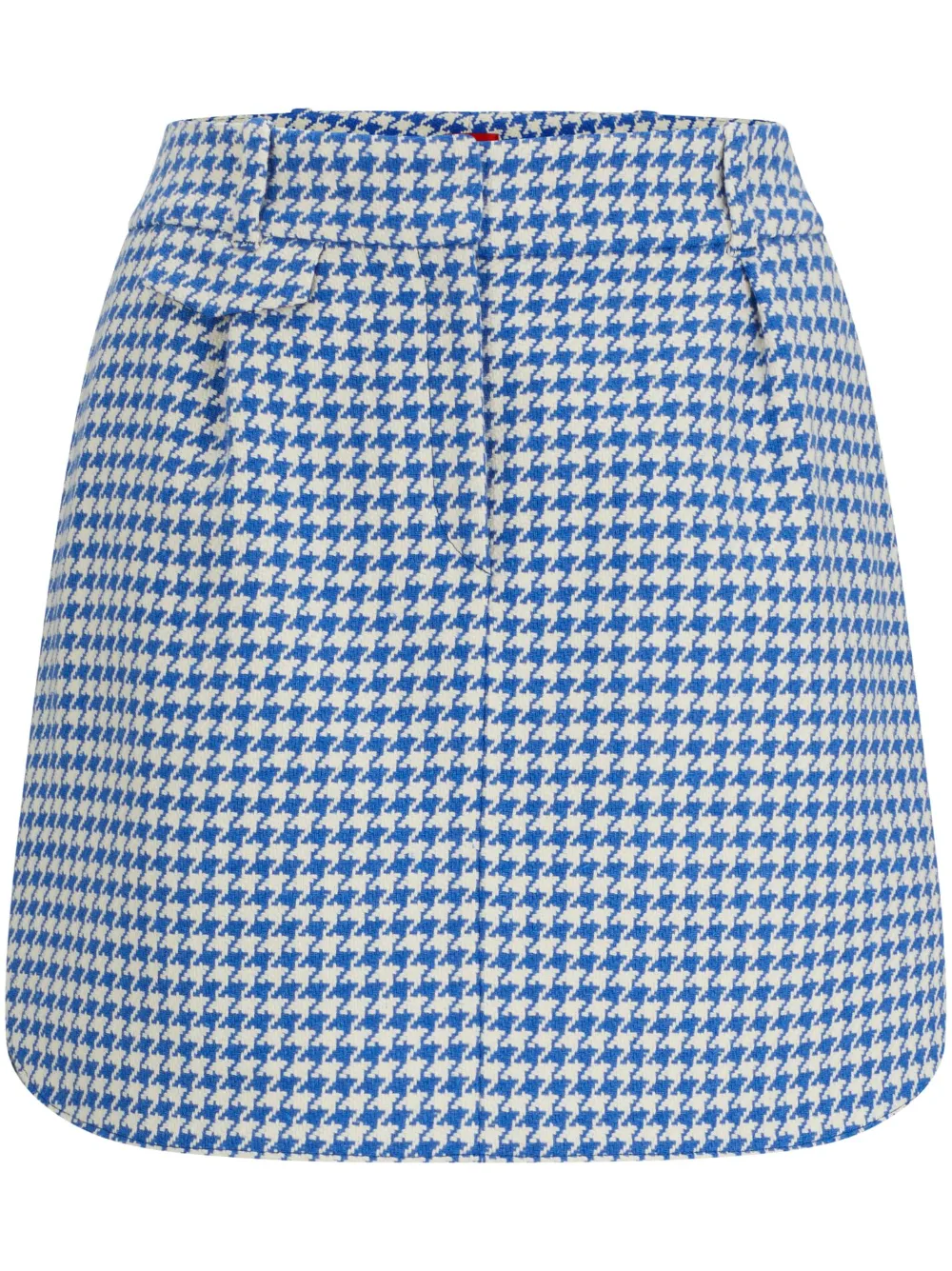 HUGO Saia com padronagem pied-de-poule | Azul | Image 1