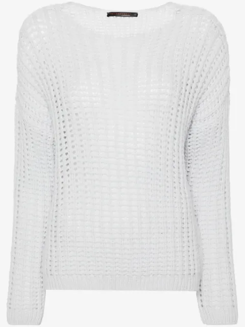 Incentive! Cashmere open-knit cashmere jumper