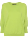 Incentive! Cashmere crew-neck cashmere jumper - Green