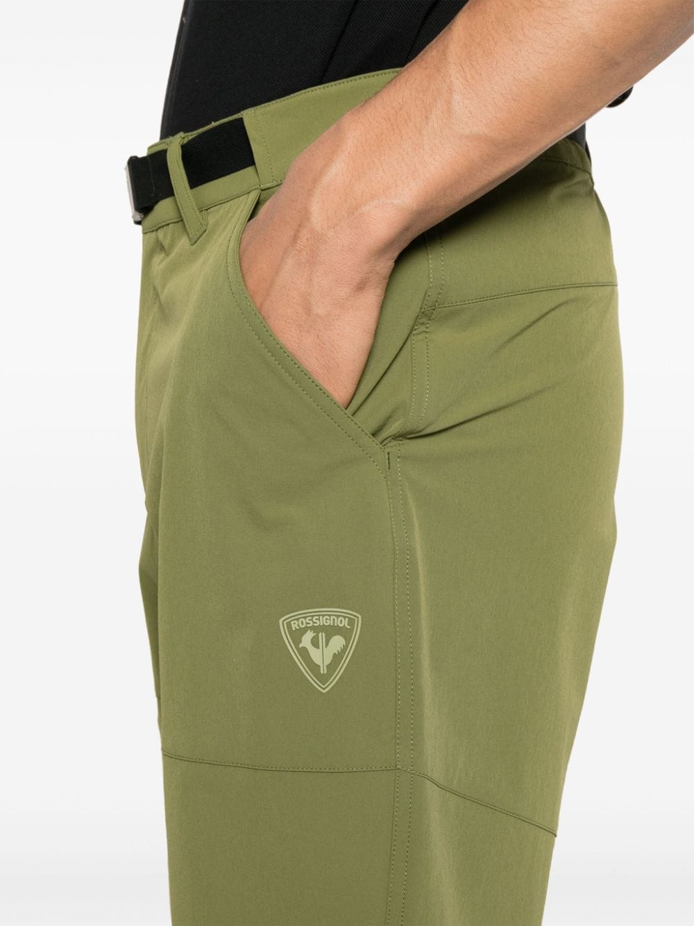 Rossignol Cargo shorts met logo-applicatie Groen