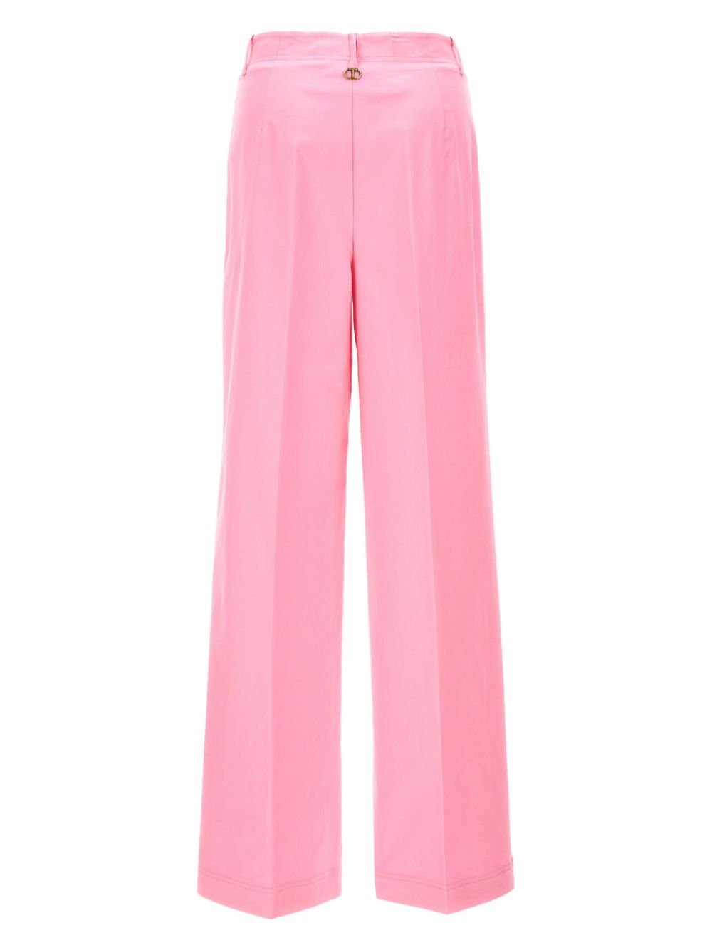 TWINSET wide-leg trousers - Roze