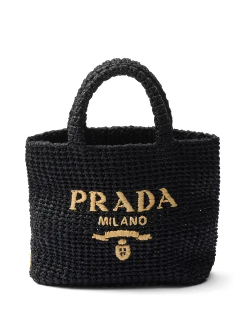 Prada tote de crochet pequeña
