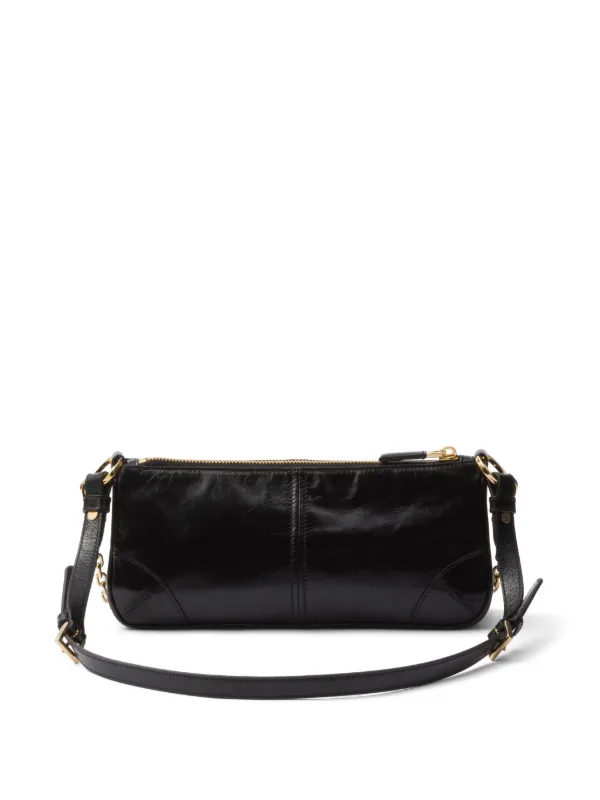 【PRADA】リエディション 2002 M ショルダーバッグ ブラック Prada Re-Edition 2002 ショルダーバッグ M | ブラック
