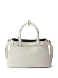 Prada small belted leather handbag - White