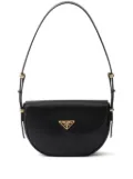 Prada small leather shoulder bag - Black