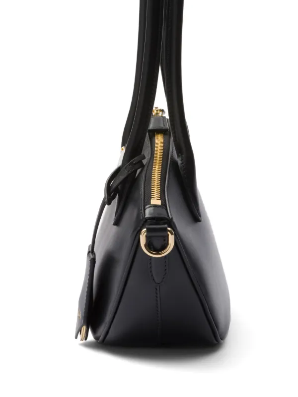 Prada Small Leather Handbag Black FARFETCH ID - Main Image