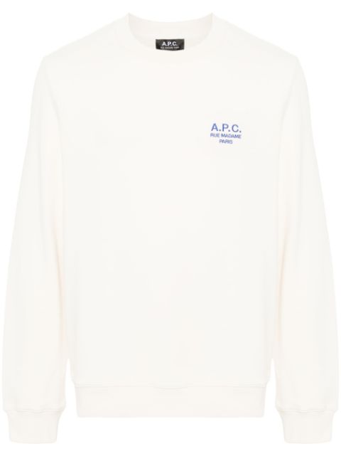 A.P.C. Rider logo-embroidered sweatshirt Men