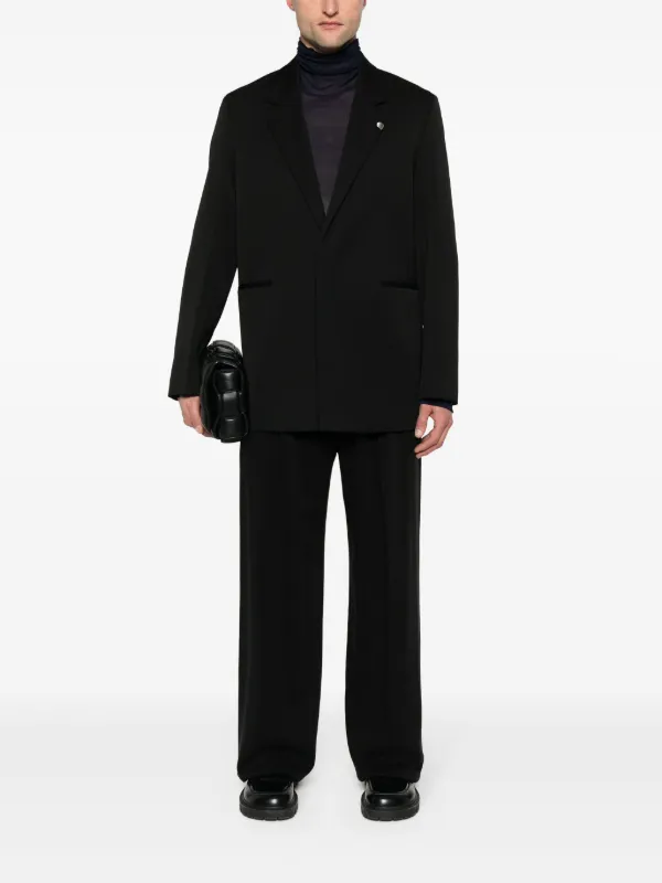 【関税込み】Jil Sander ブラック シングルジャケット Jil Sander シングルジャケット | ブラック | FARFETCH JP