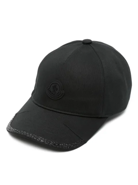 Moncler logo-appliqué baseball cap