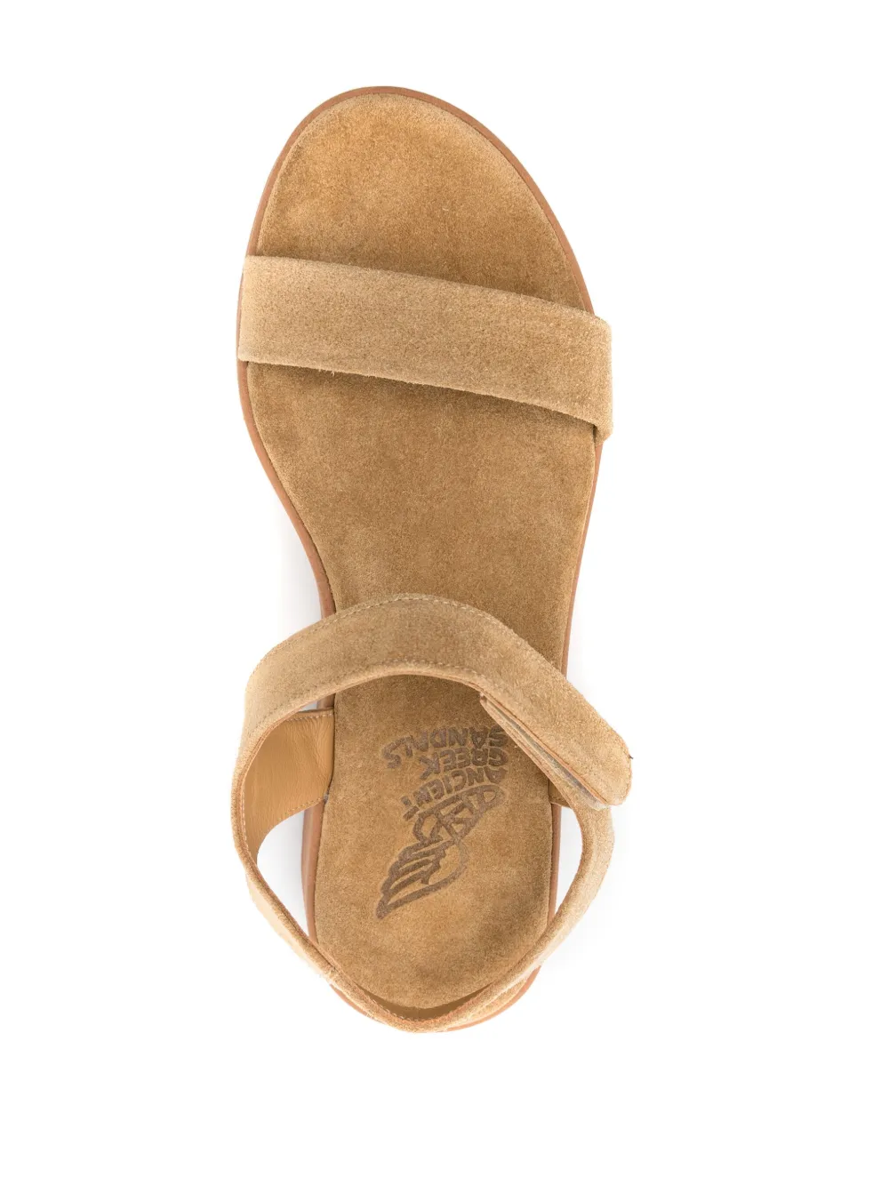 Ancient Greek Sandals Salamina Suede Sandals In 中性色