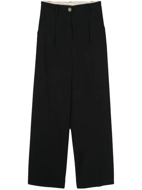 Alysi high-waist wide-leg trousers