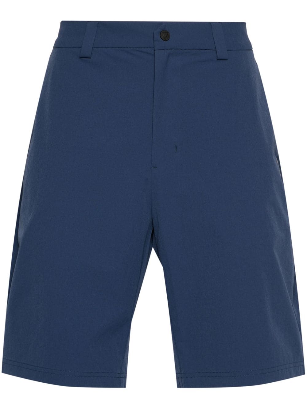 Rossignol Raised Logo Straight-leg Shorts In Blau
