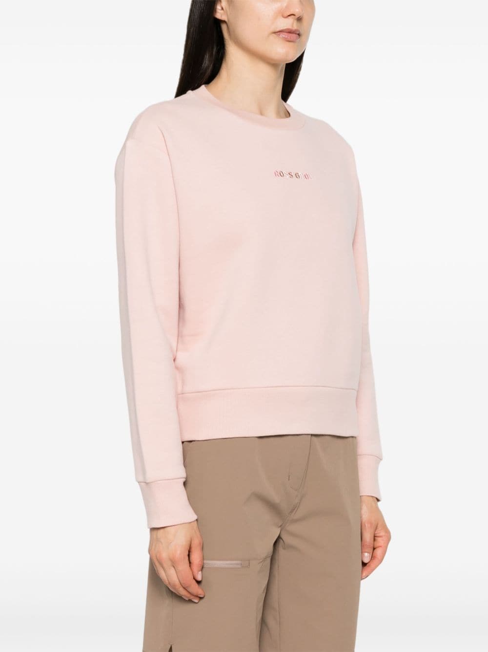 Rossignol Sweater met geborduurd logo Roze