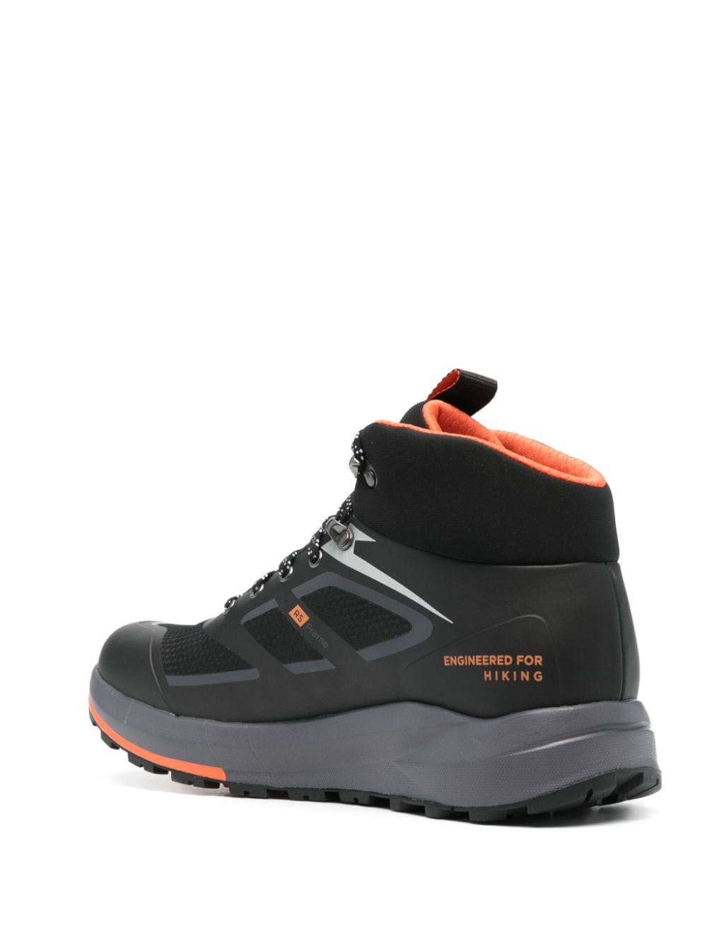 Shop Rossignol Logo-print Hiking Shoes In Black