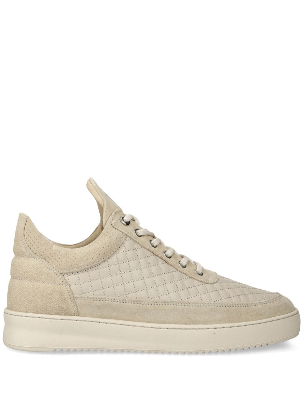 Filling Pieces quilted sneakers Neutrals