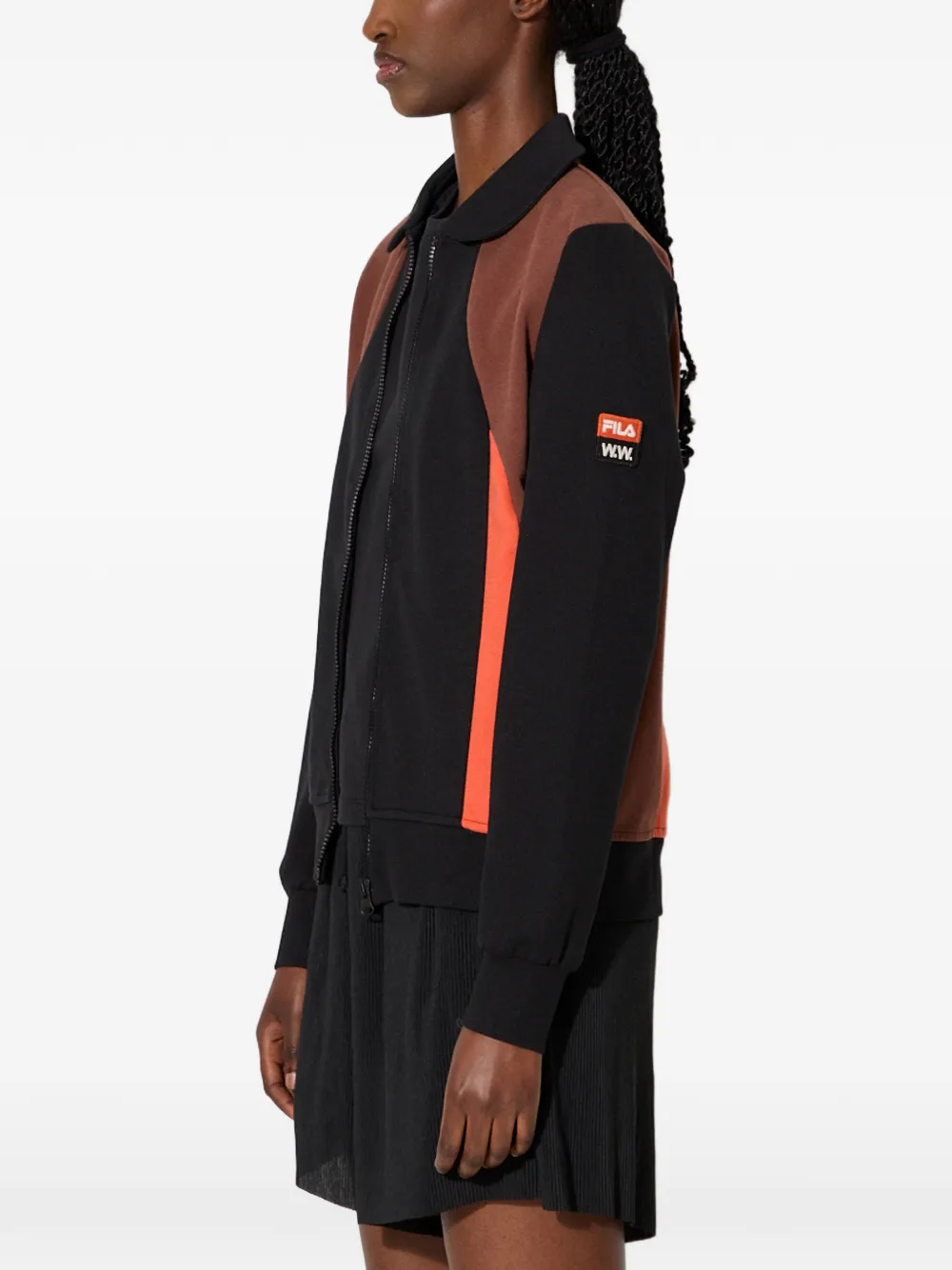  Fila Zip Sweatshirt - Black 