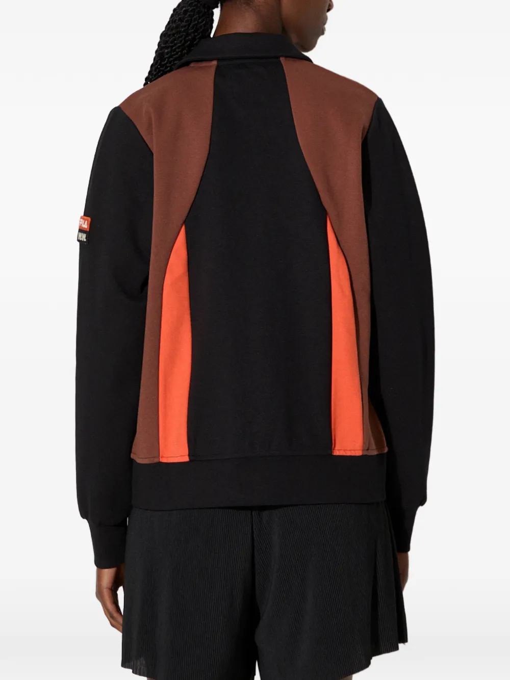 Fila Sweater met rits Zwart
