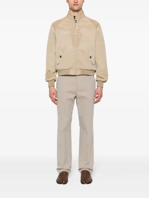 Maison Margiela - Silk bomber jacket black - The Corner
