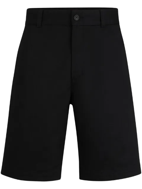 HUGO mid-rise chino shorts