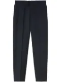 Jil Sander wool tapered trousers - Blue