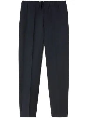 Jil Sander テーパード イージーパンツ | ブルー | FARFETCH JP
