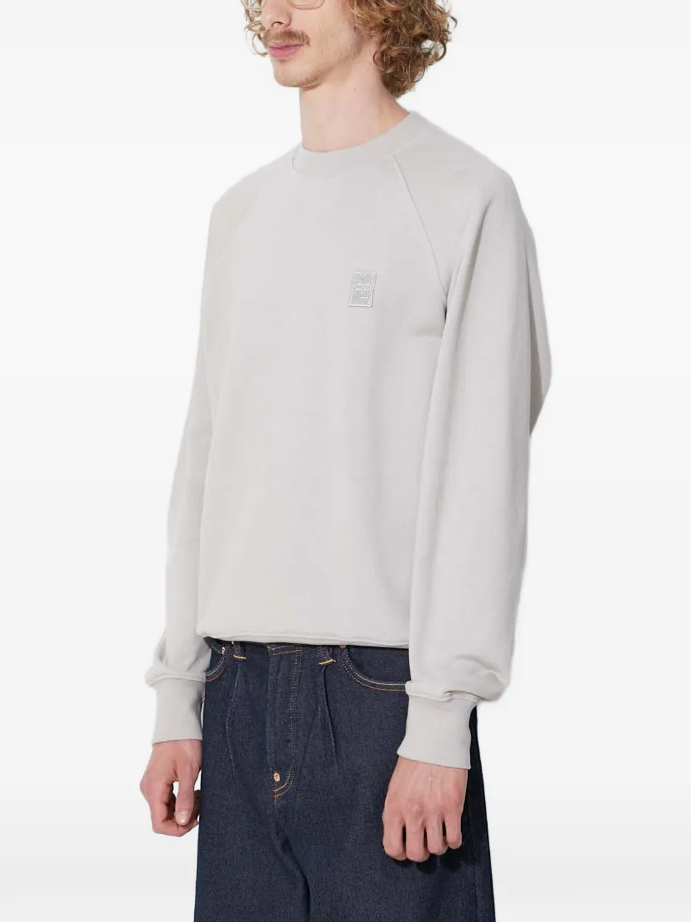  Filling Pieces Raglan-sleeves Sweatshirt - Grey 