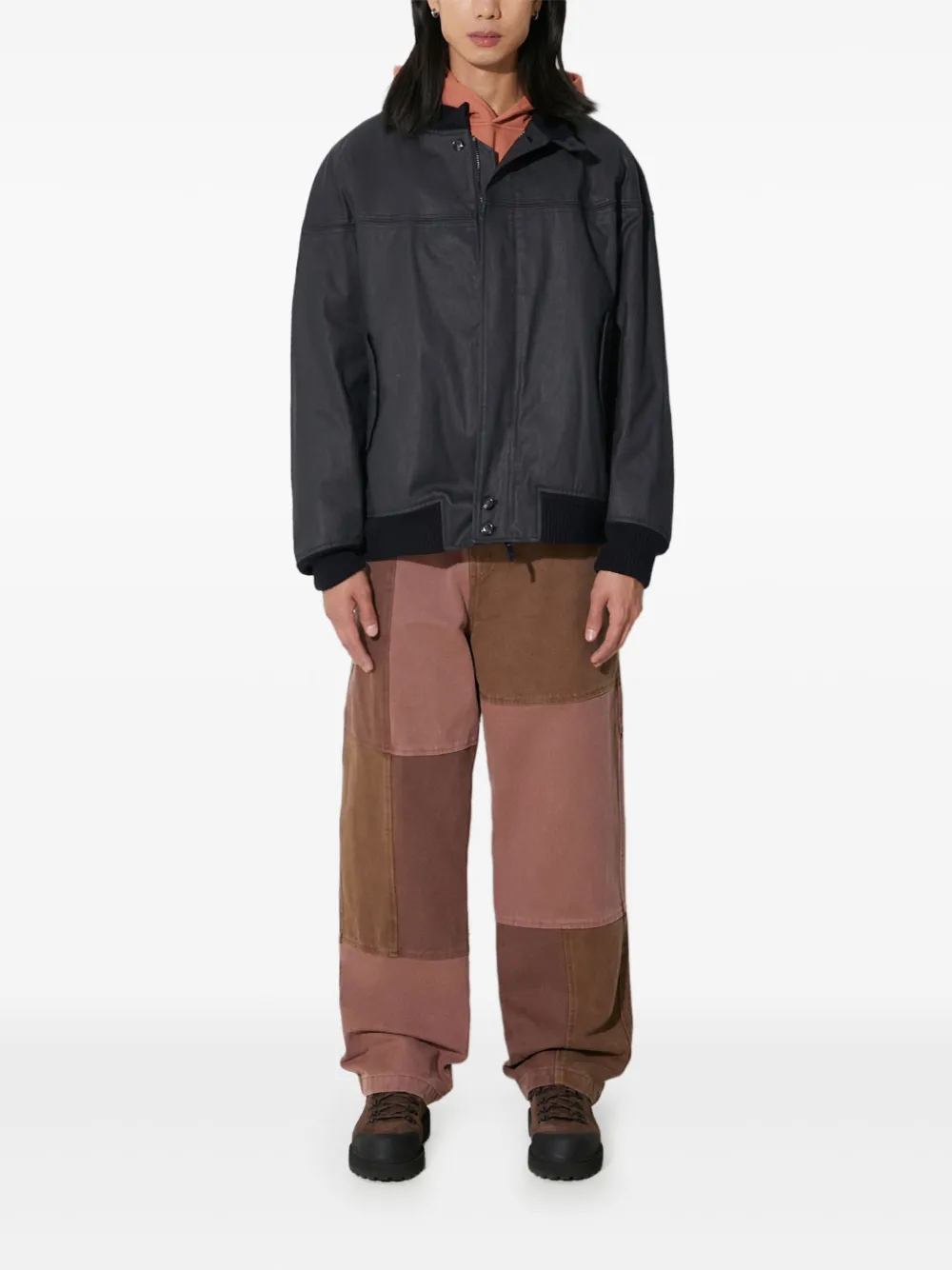 Baracuta Four Climes Bomber Jacket In Blue