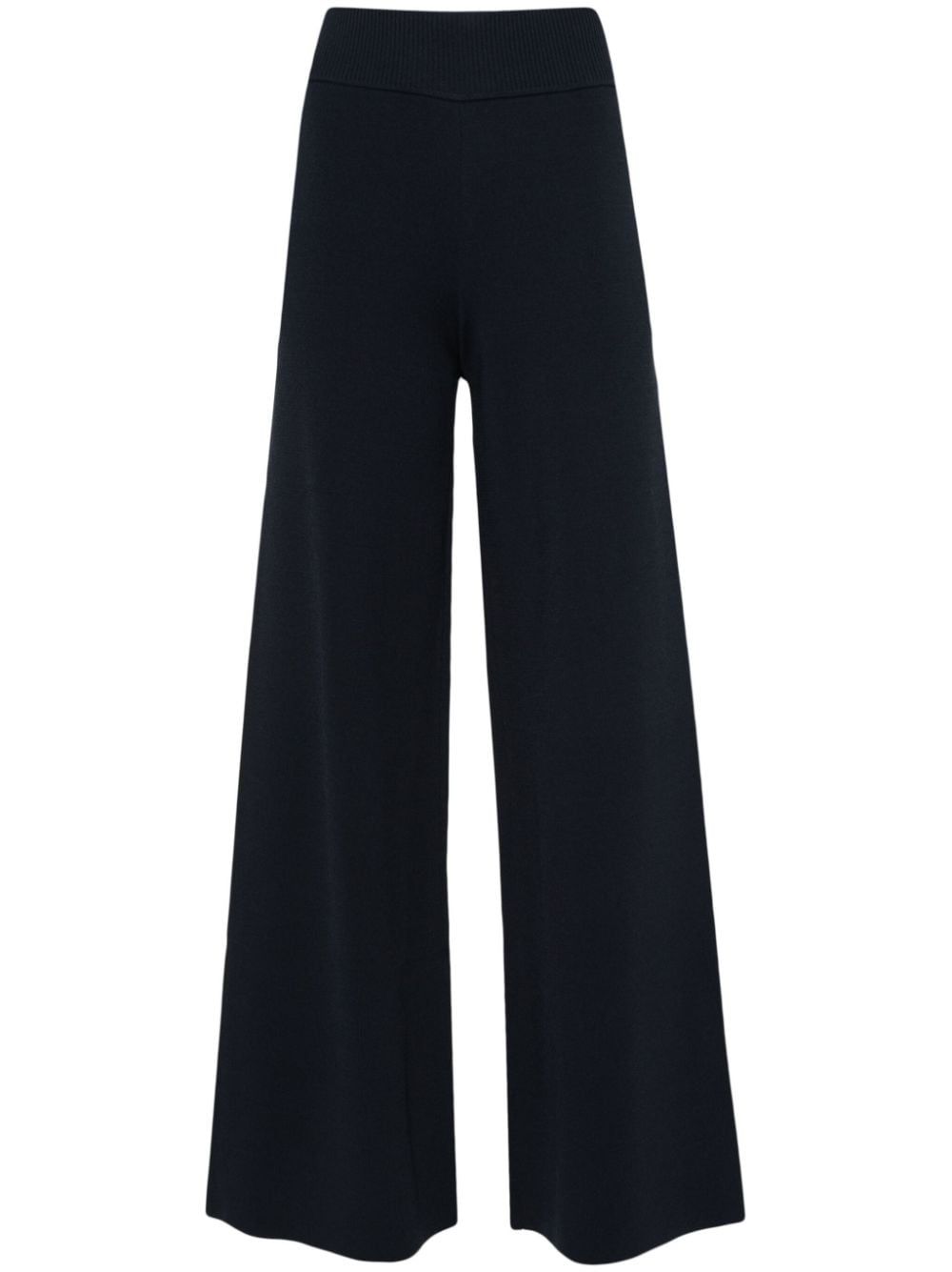 P.A.R.O.S.H. knitted straight trousers - Blu