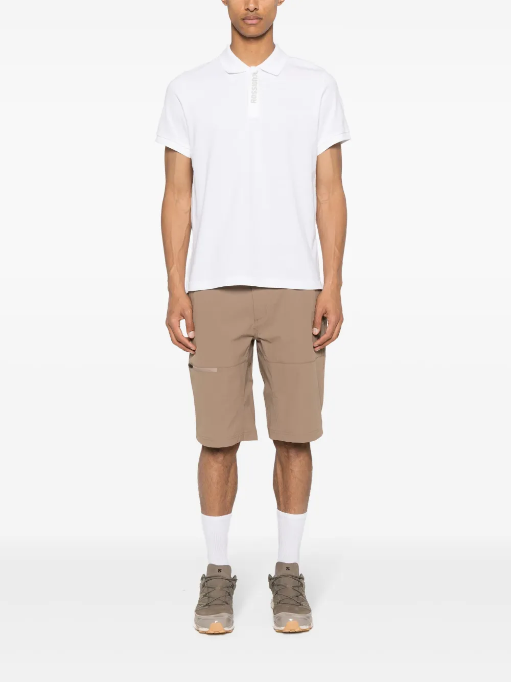 Rossignol Cargo shorts met logo-applicatie Beige