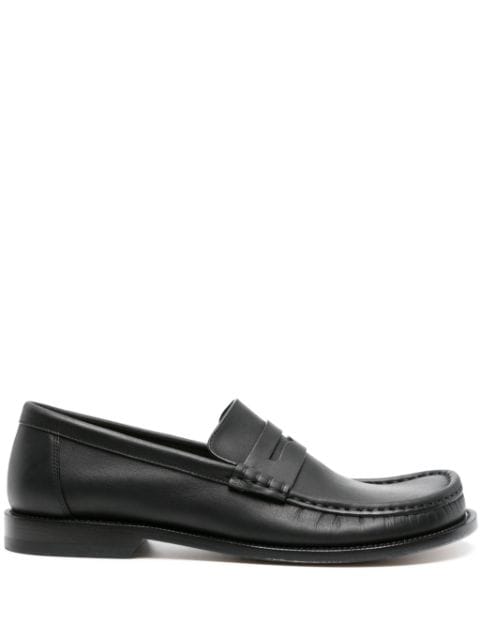 LOEWE Campo leather penny loafers