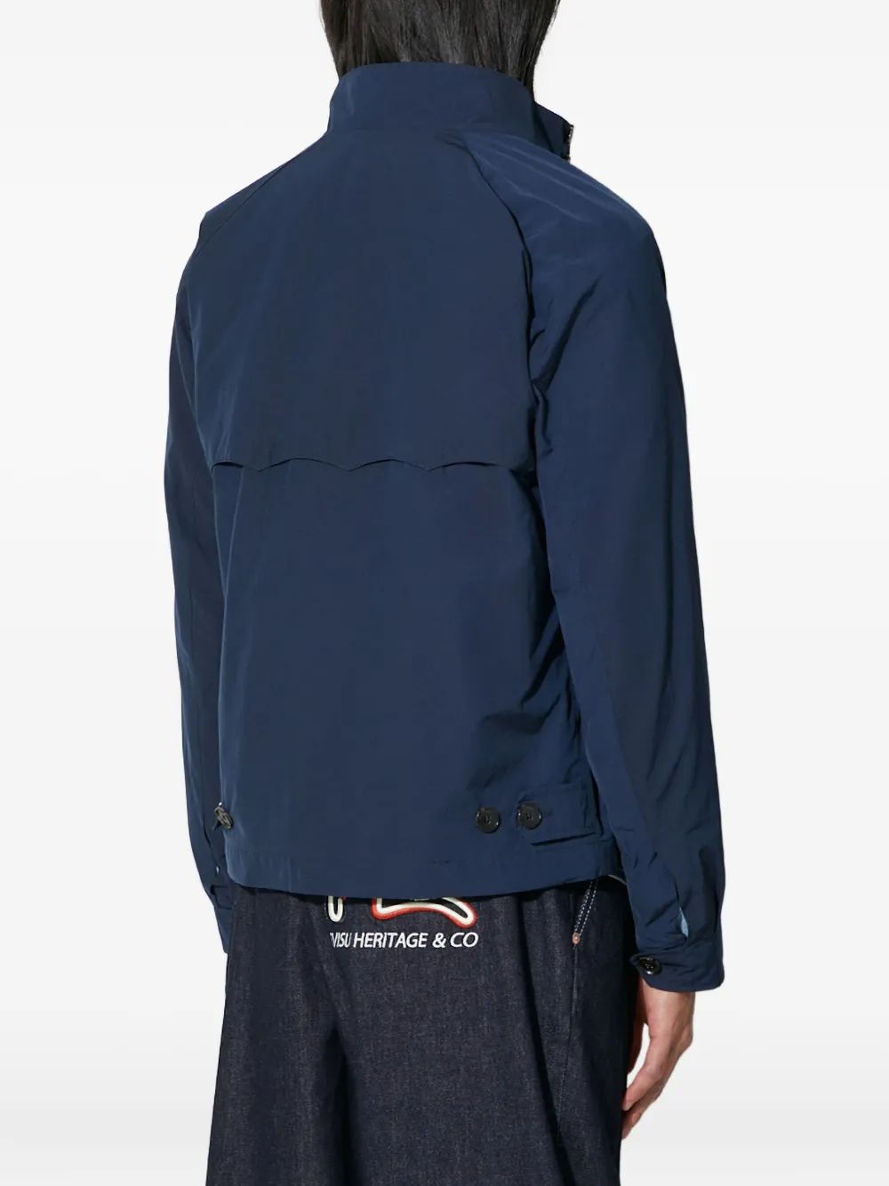 Baracuta G4 Mod Harrington Jacket In Blue