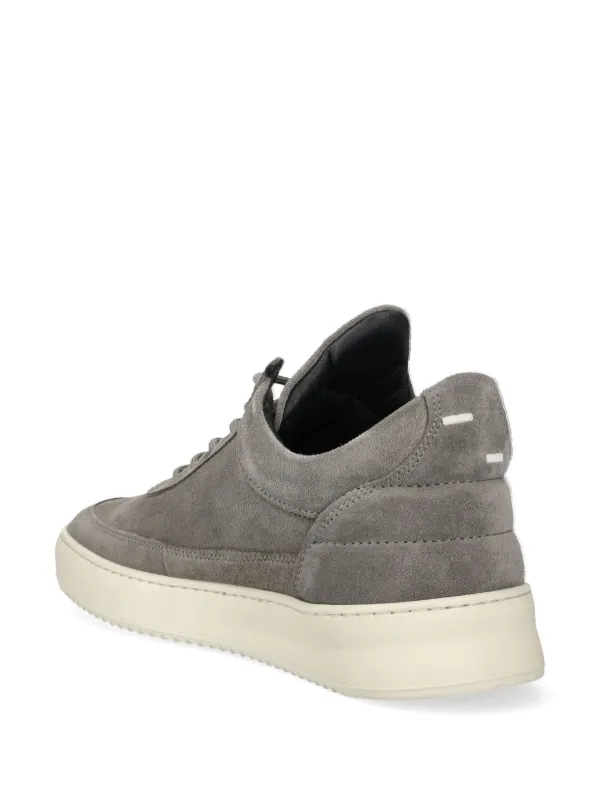 Filling Pieces Suède low-top Sneakers Grijs FARFETCH NL