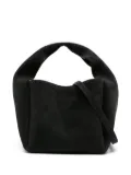 TOTEME suede bucket bag - Black