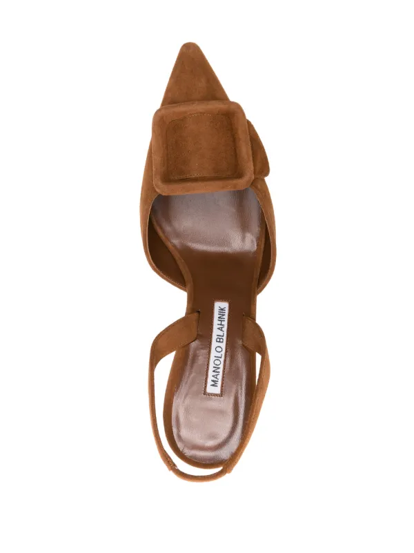 MANOLO BLAHNIK ブラウン スエード パンプス 370 楽天市場】【マノロブラニク】Manolo Blahnik Maysale メイセール