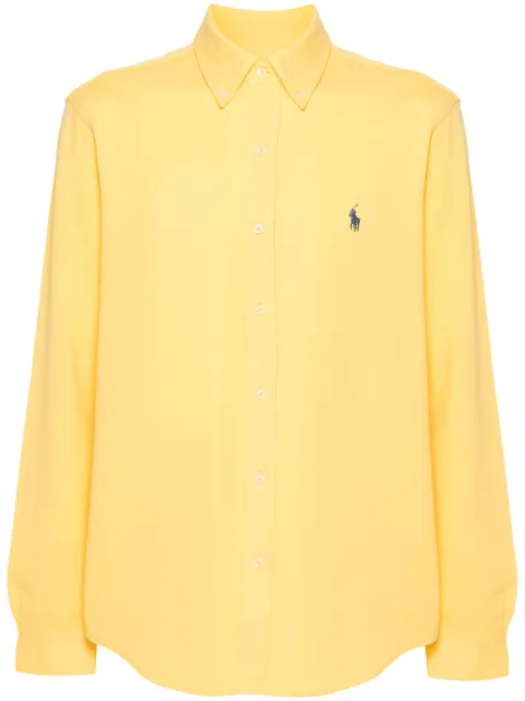 Polo Ralph Lauren embroidered-logo piqué shirt