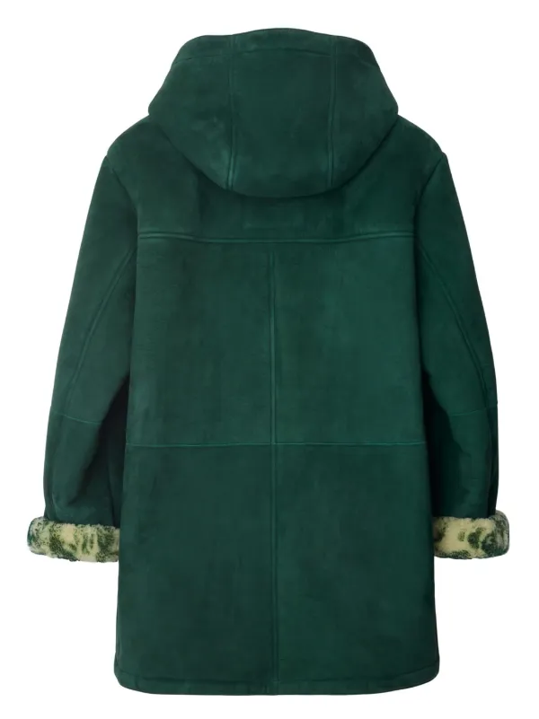 Burberry スエード ジャケット | グリーン | FARFETCH JP