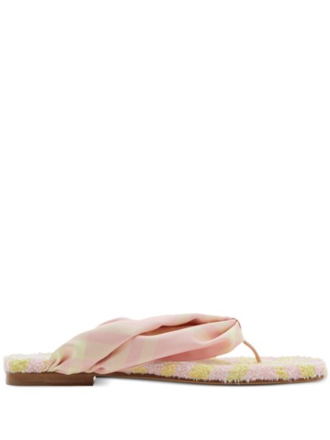 Burberry open-toe flat sandals Women