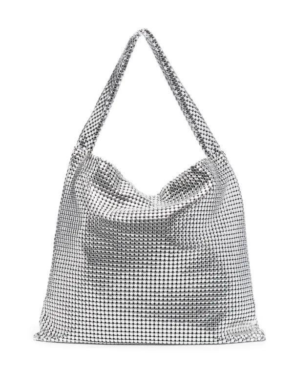 [RONRON] 24SS★HEART PATTERN MESH TOTE BAG★SALE 론론 RONRON HEART PATTERN MESH TOTE BAG PINK RR24ABG3590PK