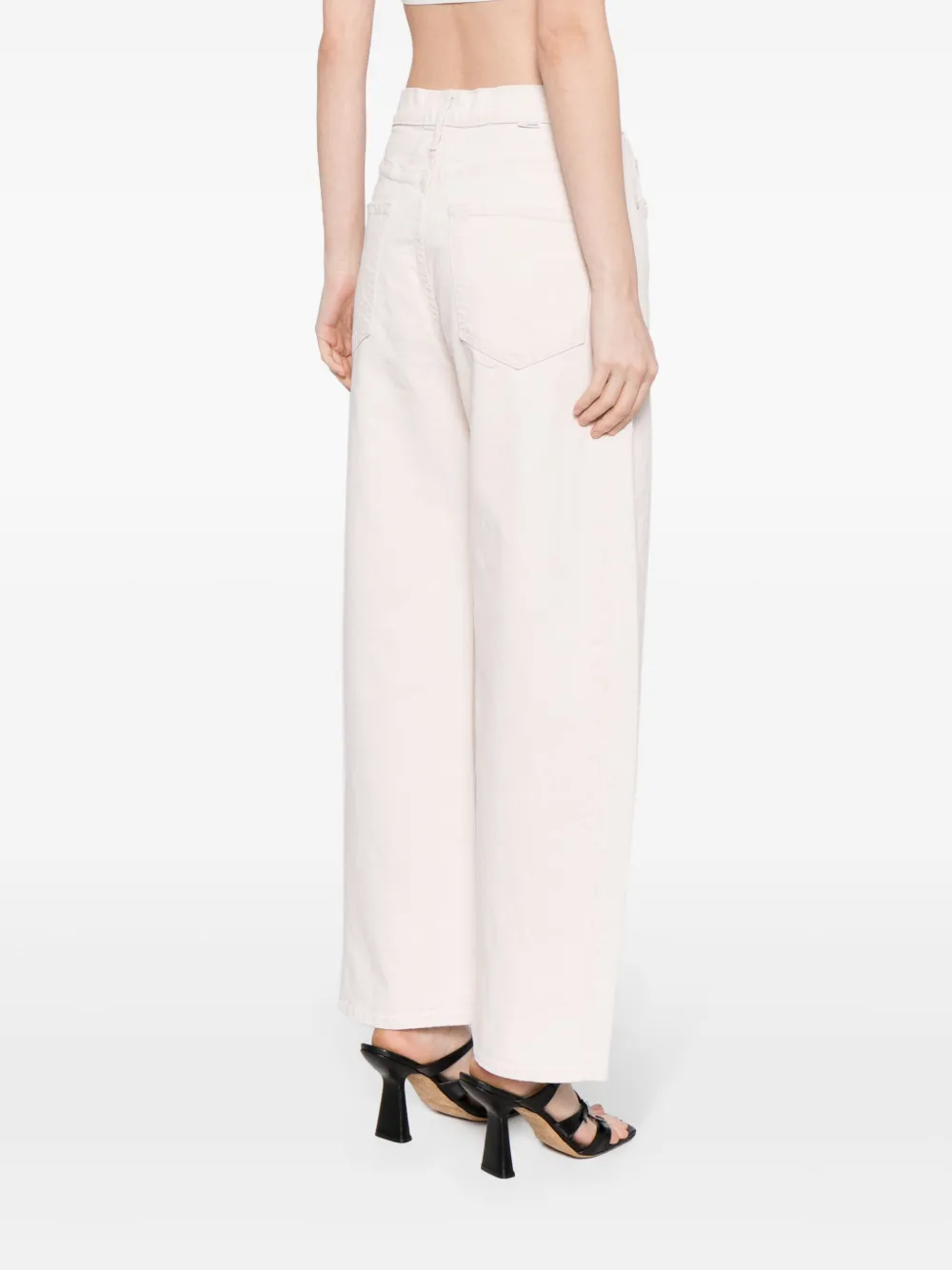 MOTHER Cropped jeans Wit