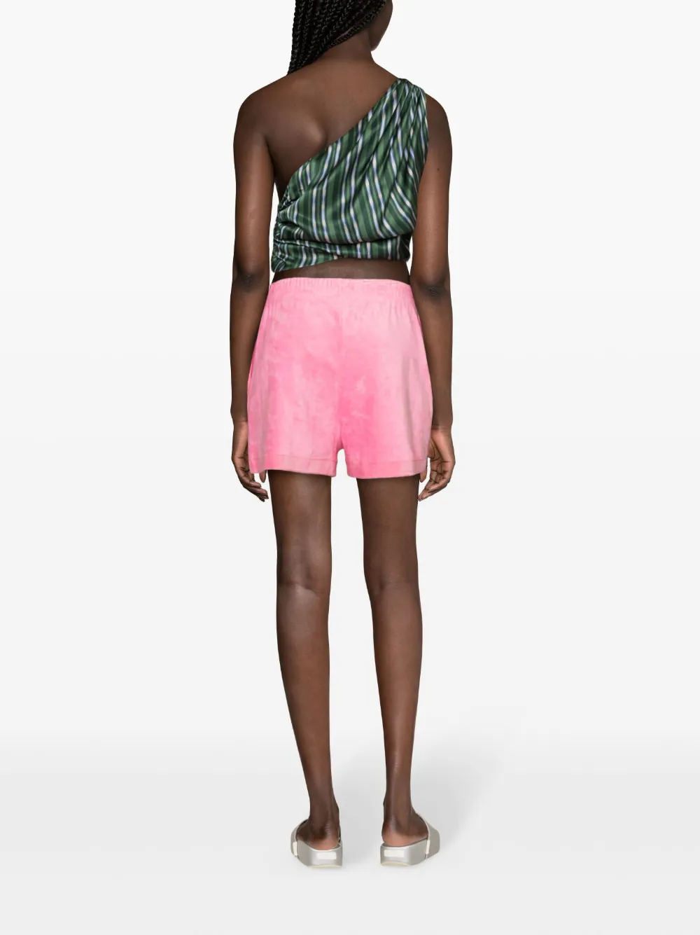 Patou Shorts Aus Frottee In Rosa